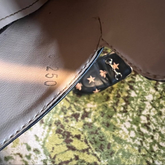 SHEIN Very Gucci Princetown Embroidered Bee Star Horsebit Designer Inspired Mule - Picture 12 of 15